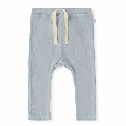 Snuggle Hunny zen blue organic pants - size 3 image 0