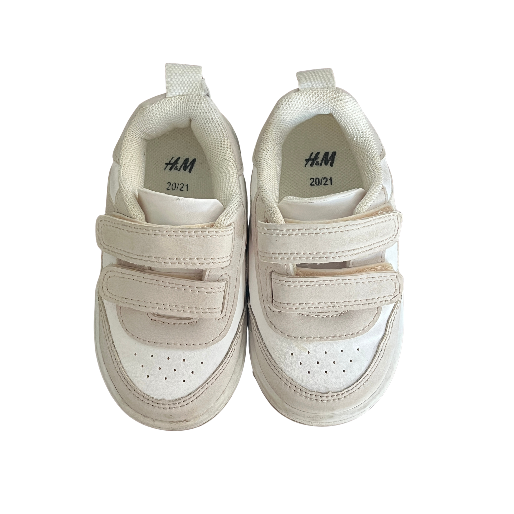H+M white/beige trainers - size EU20/21 (12-18 months) image 2