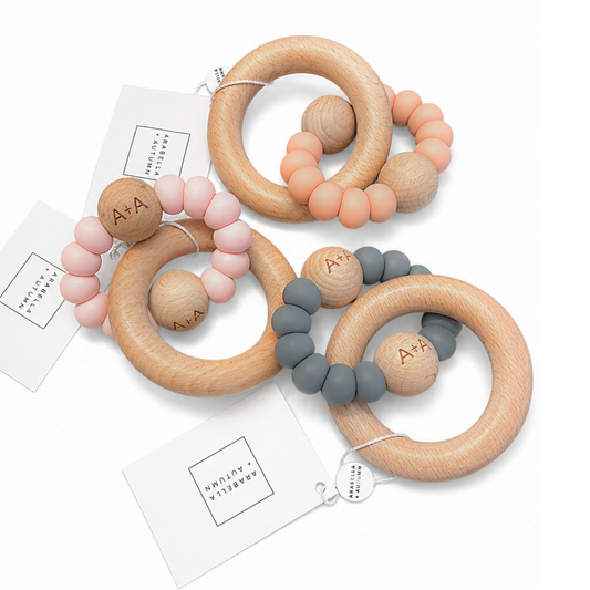 Arabella + Autumn saturn teether image 0