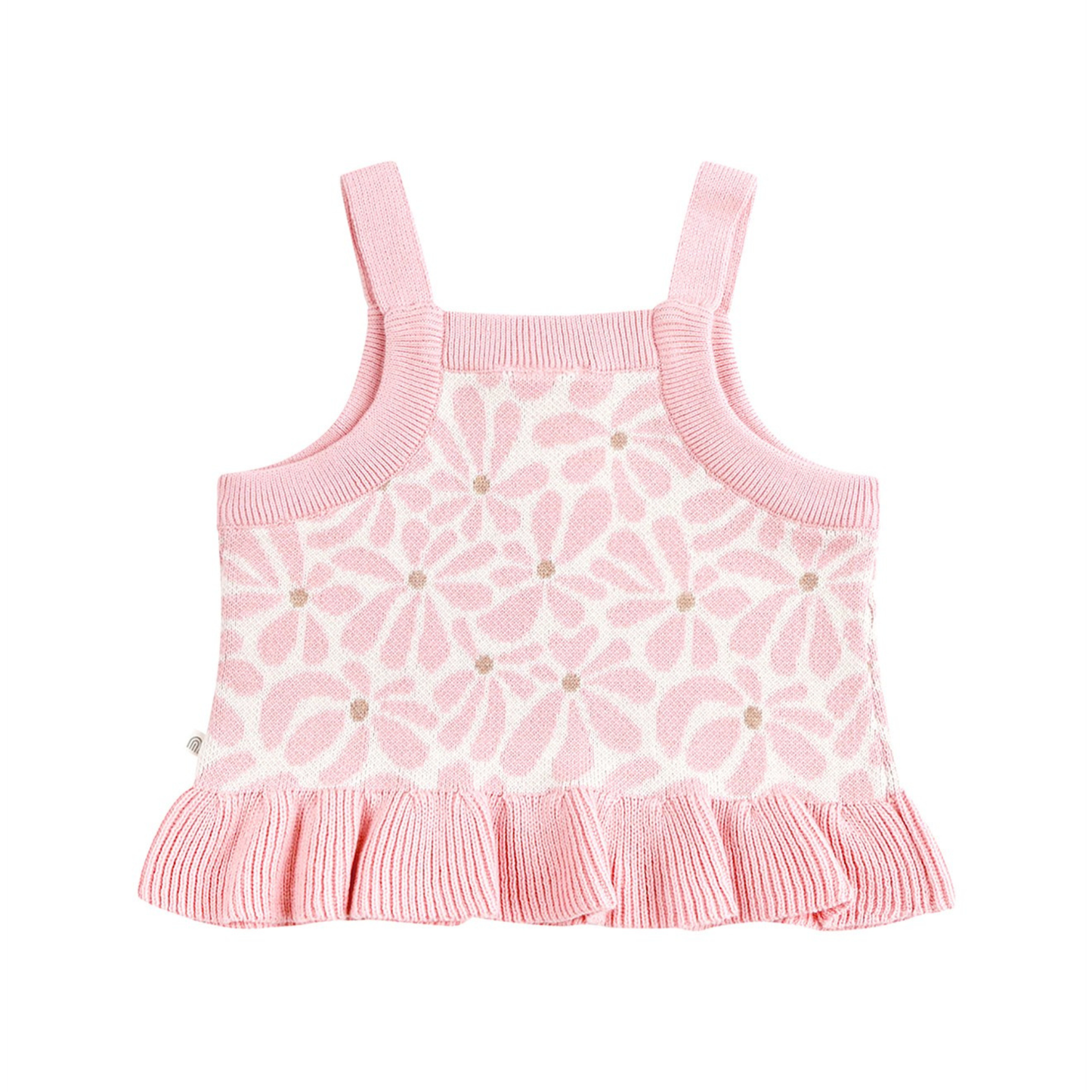 Kynd Baby hibiscus knit frill set image 2