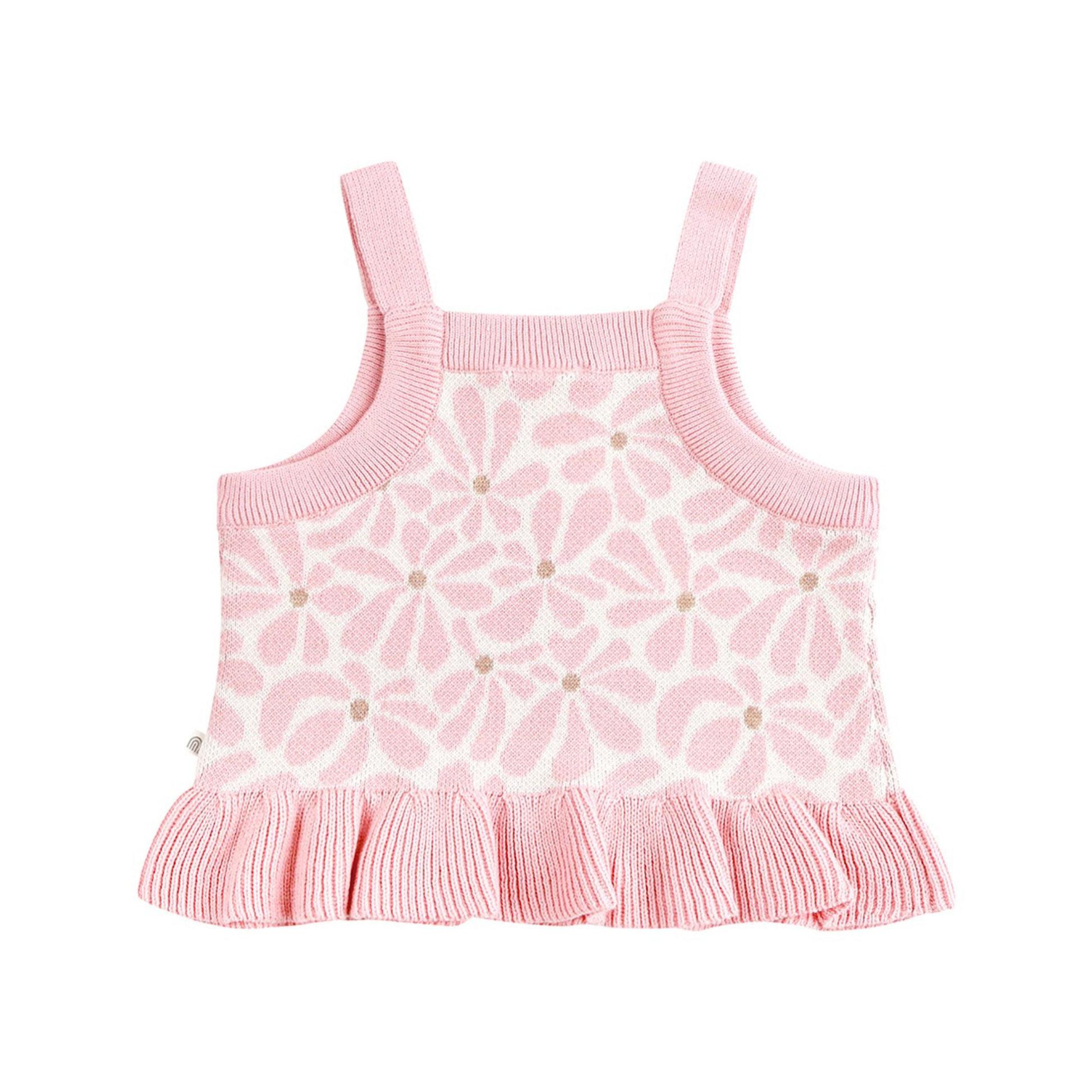 Kynd Baby hibiscus knit frill set image 2