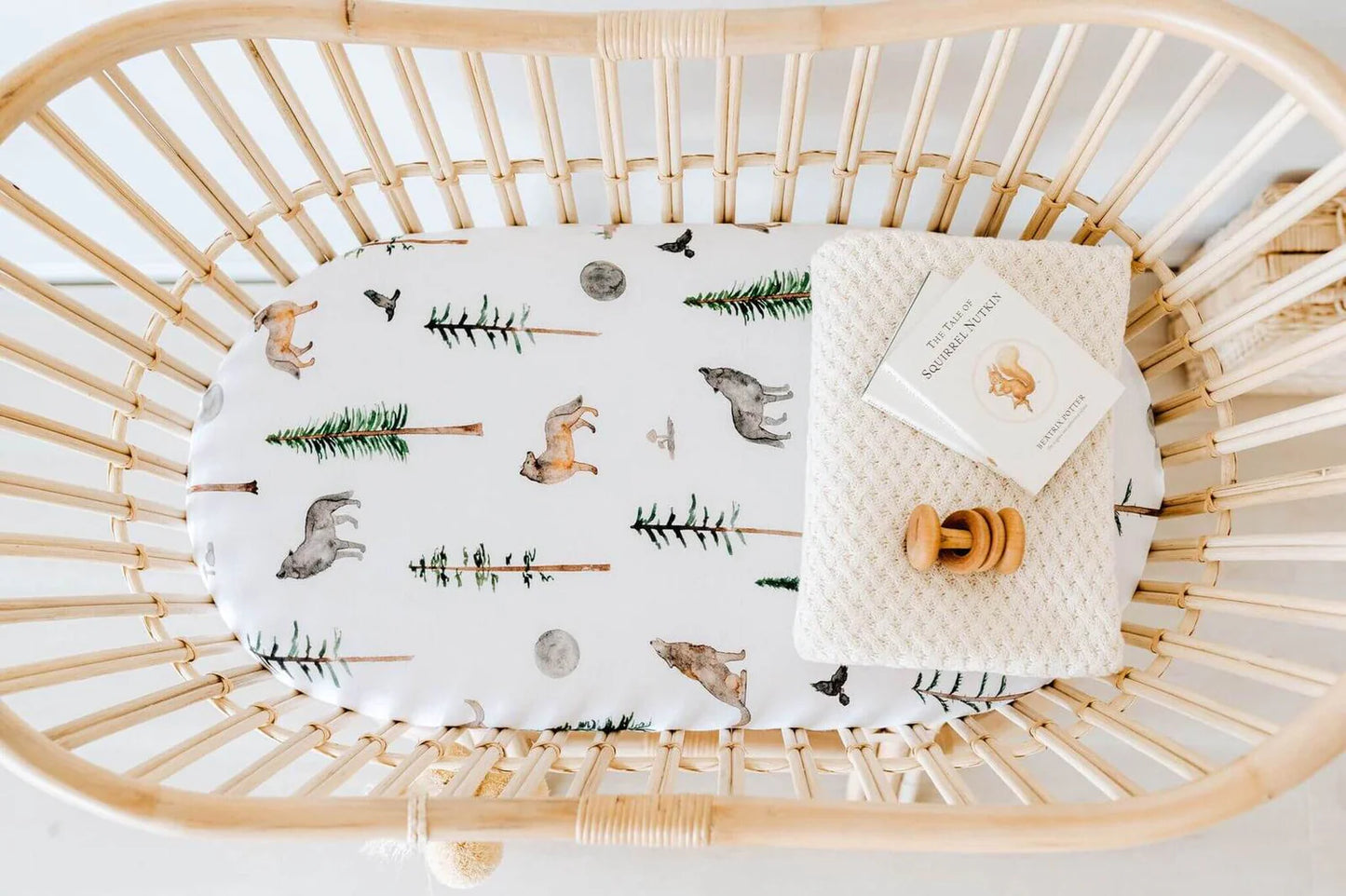 Snuggle Hunny organic bassinet sheet/change pad cover - Alpha image 3