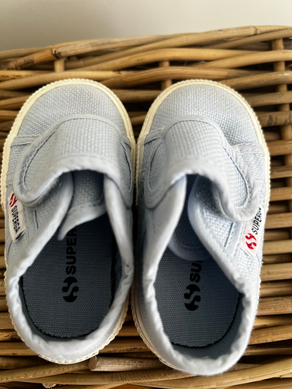 Superga blue  bstrap shoes - size EU 19 image 3