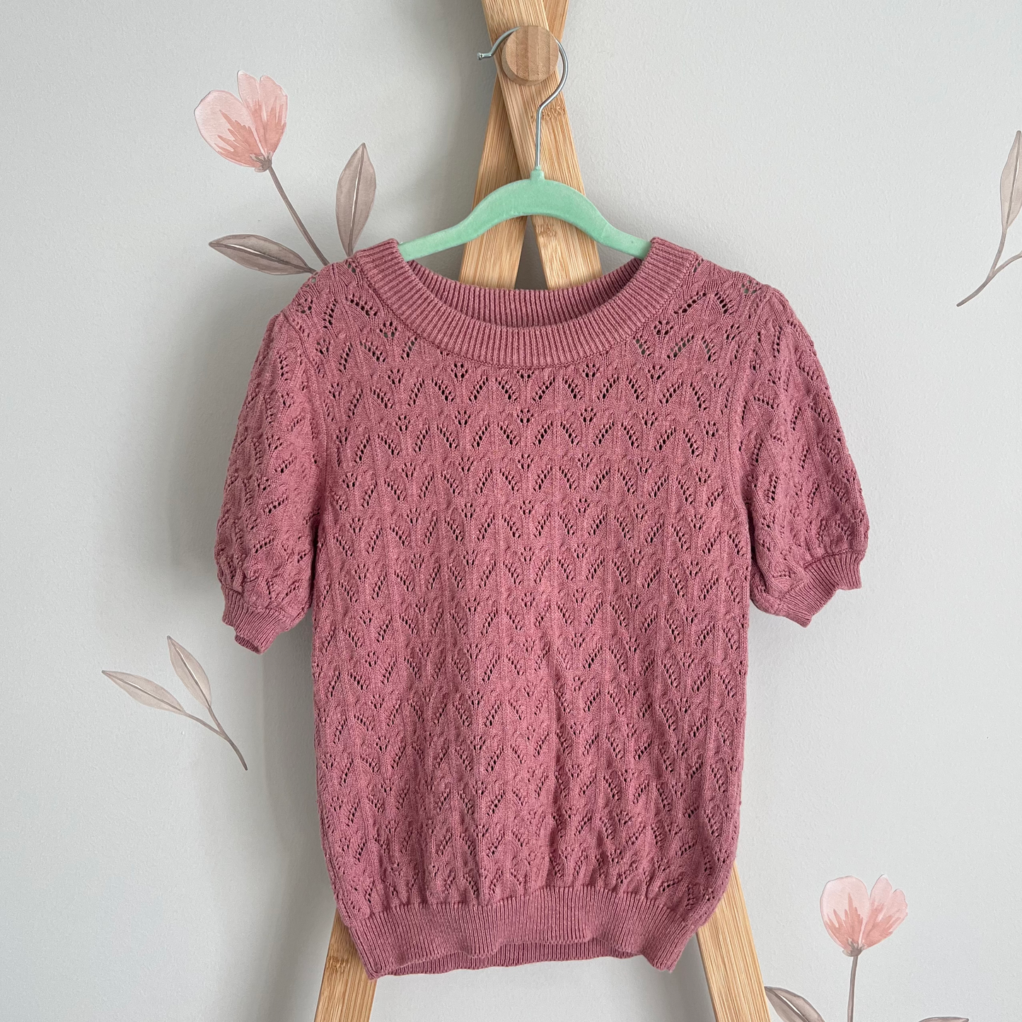 Jamie Kay fleur knit blouse - size 4 image 0