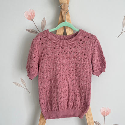 Jamie Kay fleur knit blouse - size 4 image 0