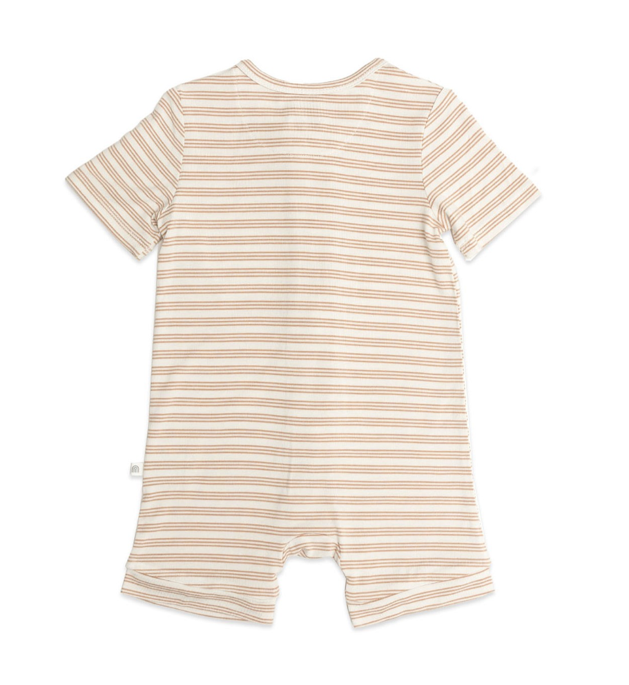 Kynd Baby sand dune stripe short sleeve onesie  - size 00 image 1