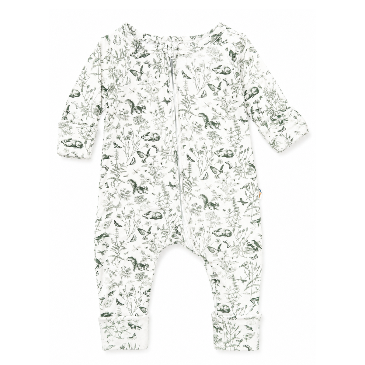 Indigo and Lellow forest friends zipsuit - size 0 image 0