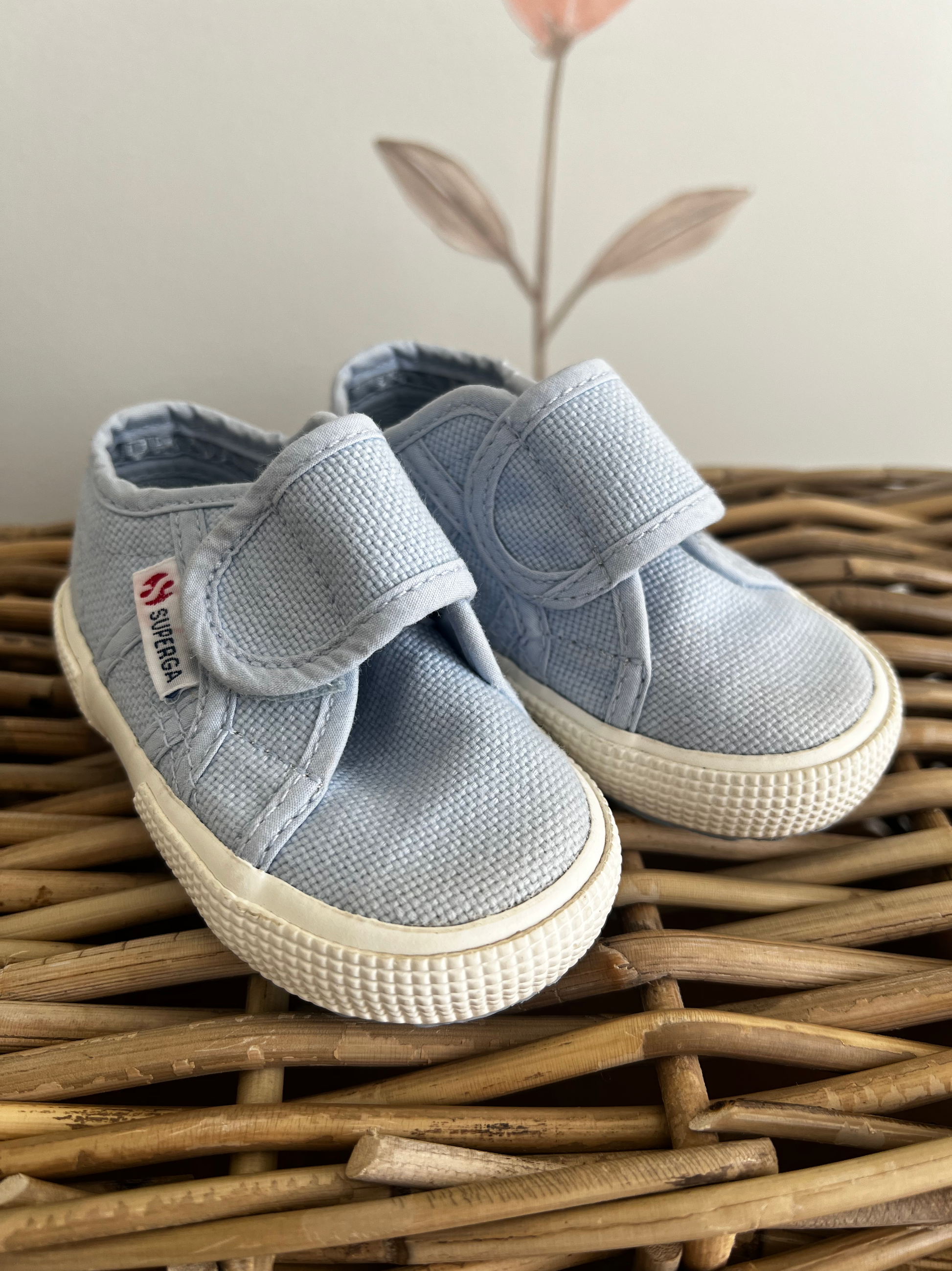 Superga blue  bstrap shoes - size EU 19 image 0