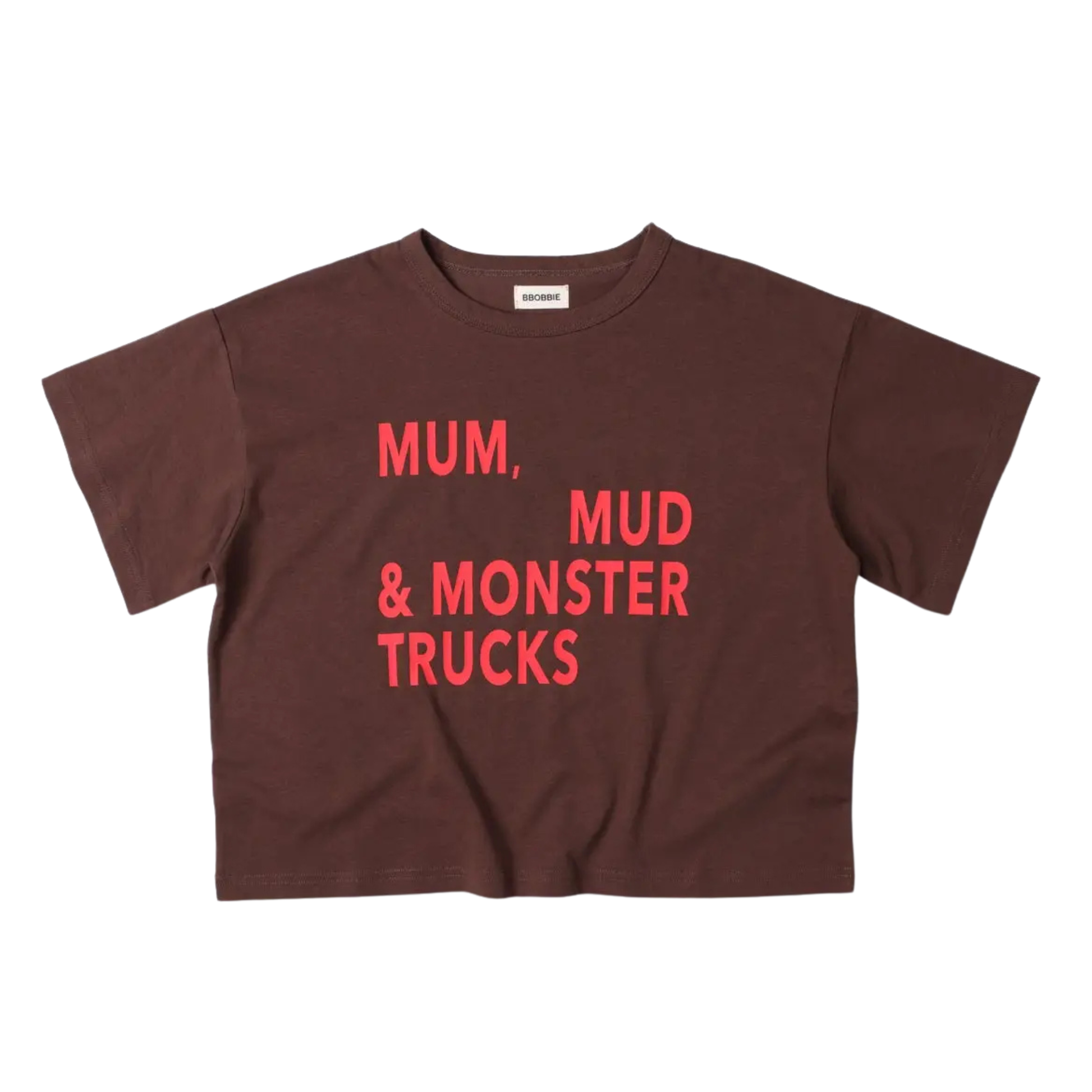 Bbobbie mmm tee in brown/red image 0