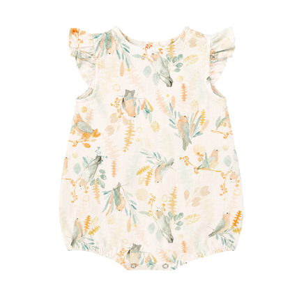 Fox and Finch galah woven bodysuit - size 0 image 1