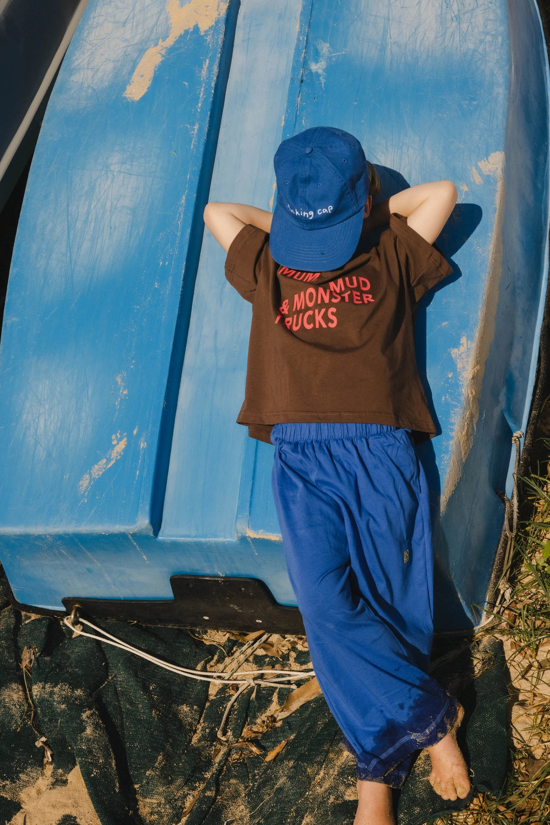 Bbobbie mmm tee in brown/red image 3