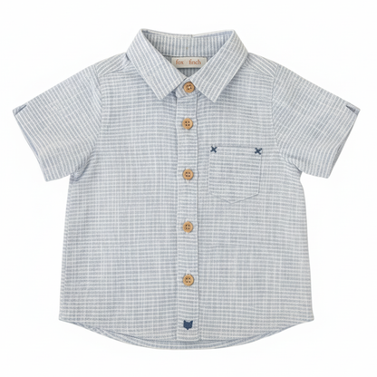 Fox and Finch stripe button shirt - size 000 image 0
