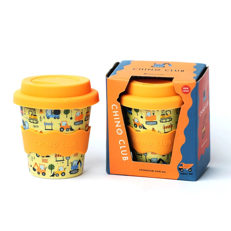 Chino Club - Digger Babychino Cup 4oz + straw image 1