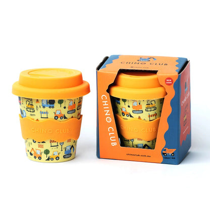 Chino Club - Digger Babychino Cup 4oz + straw image 1