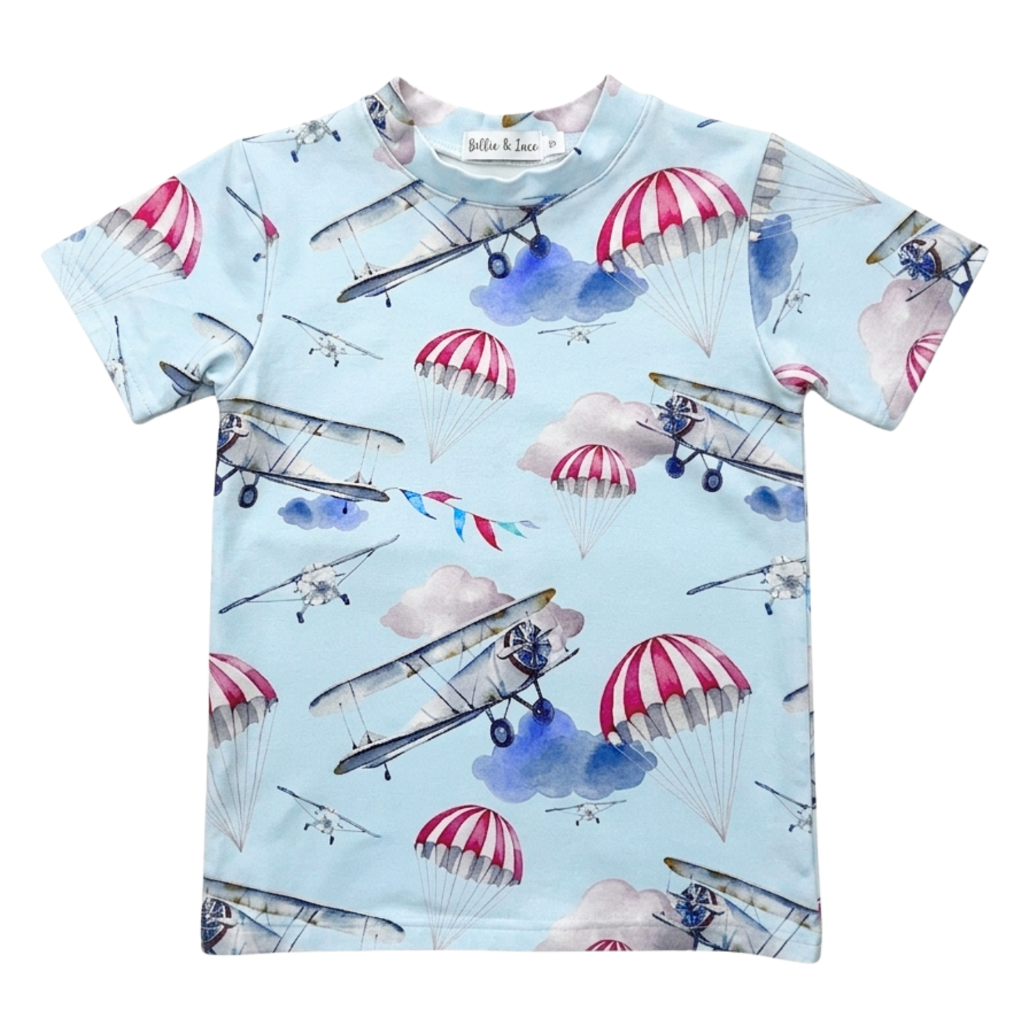 Billie and Grace aeroplane tee - size 5 image 0