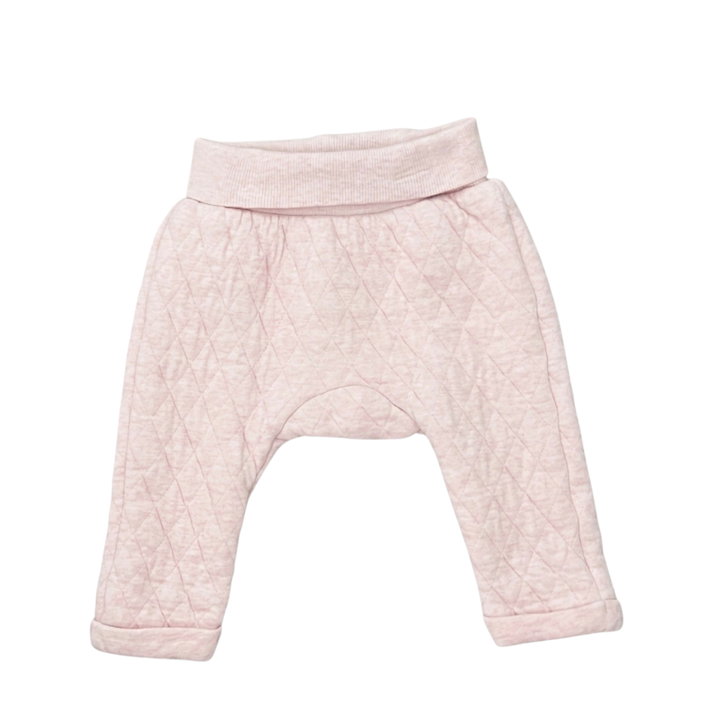 Purebaby quilted pants - size 00 image 0
