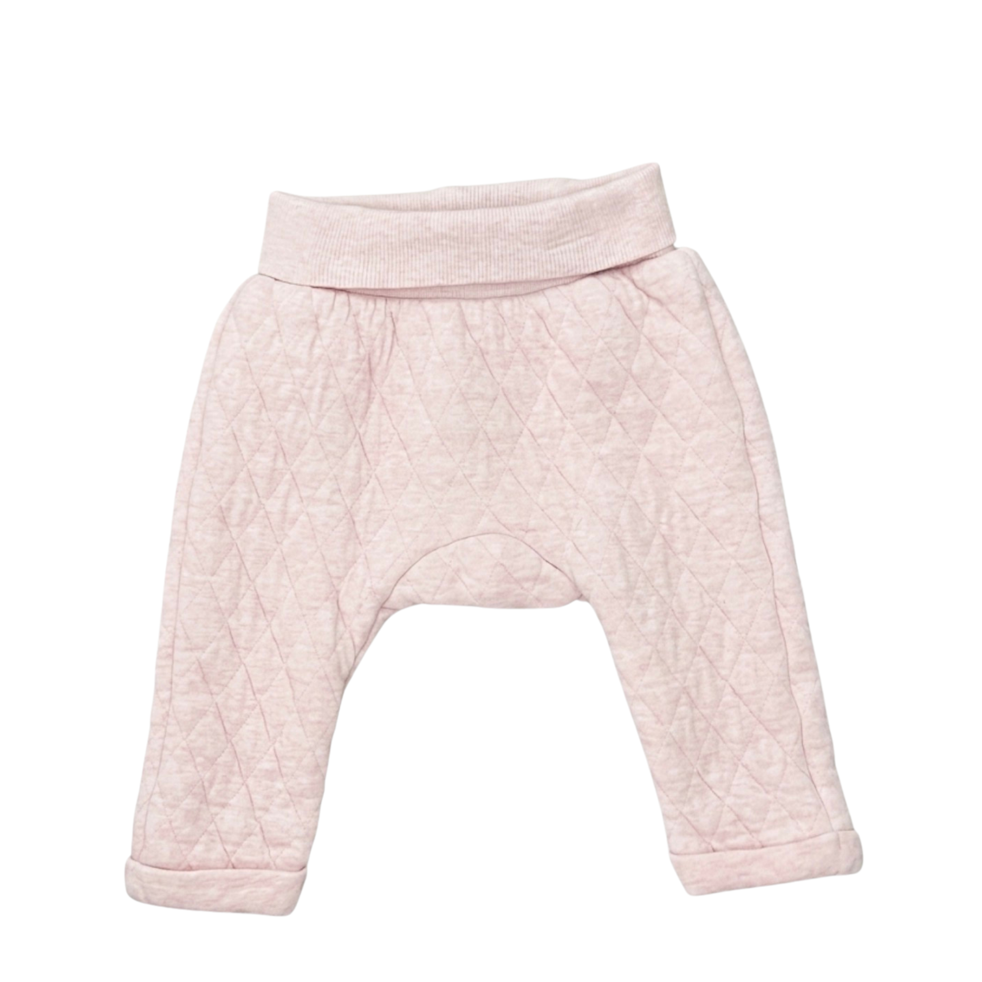 Purebaby quilted pants - size 00 image 0
