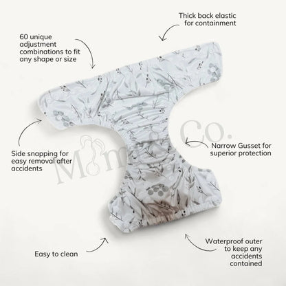 Mimi & Co Lemon Swim Nappy - one size (5-18kg)