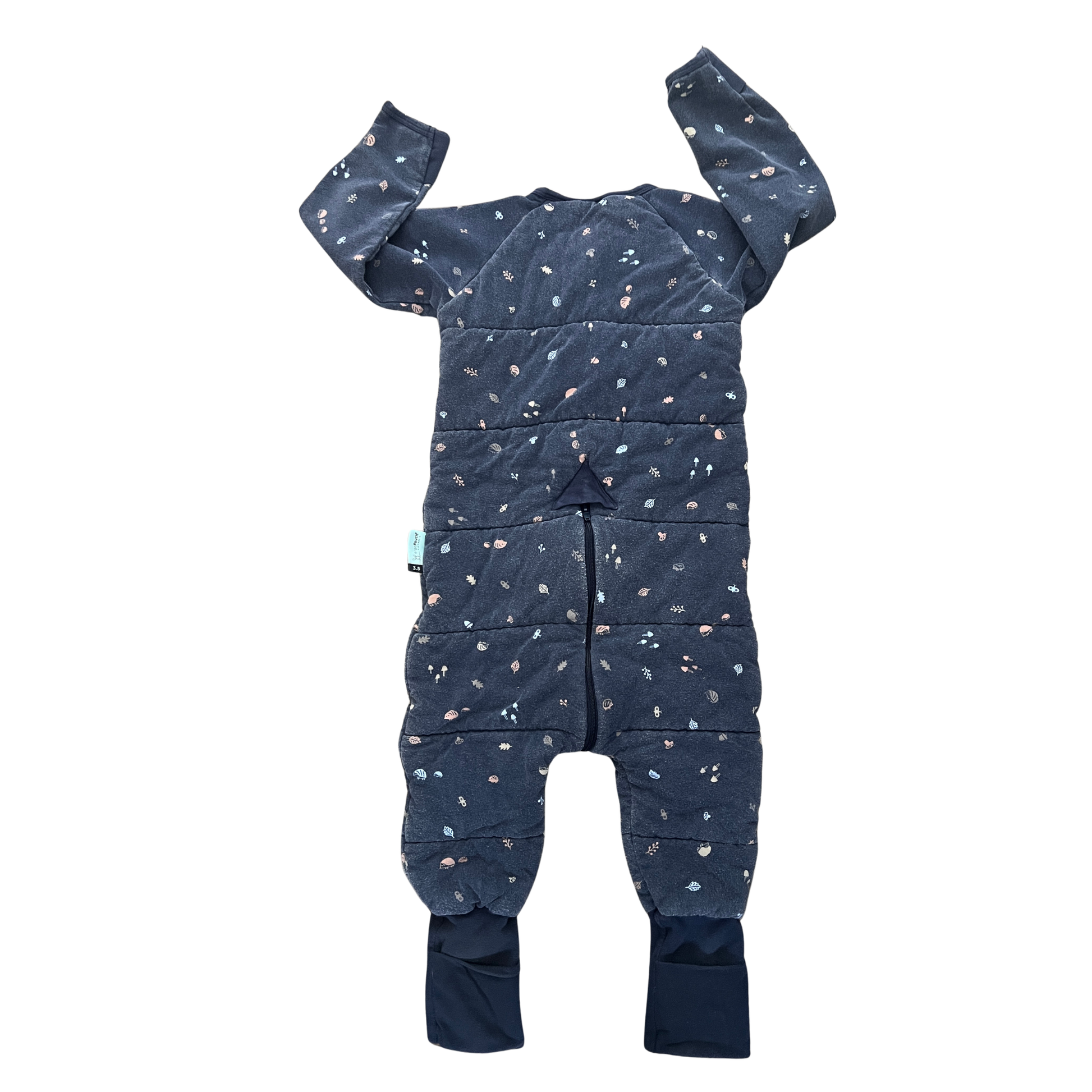 ErgoPouch 3.5 TOG hedgehog sleep onesie - size 2-3y product image 2