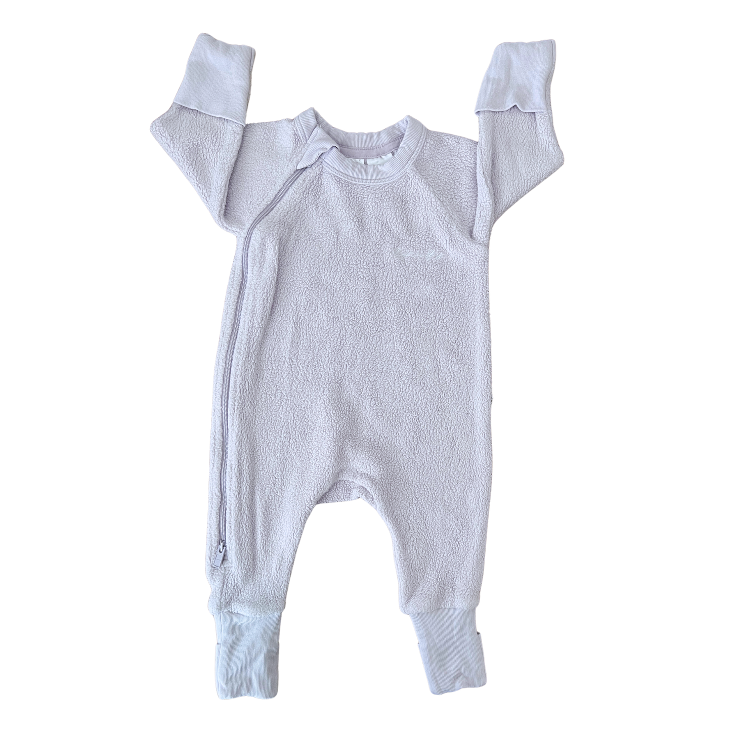 Bonds Wonderwarm zippy in lilac - size 000
