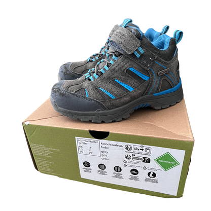 Drift junior waterproof boots in blue/grey - size EU 29