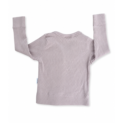 Jamie Kay Rib modal cardigan in light pink - size 00