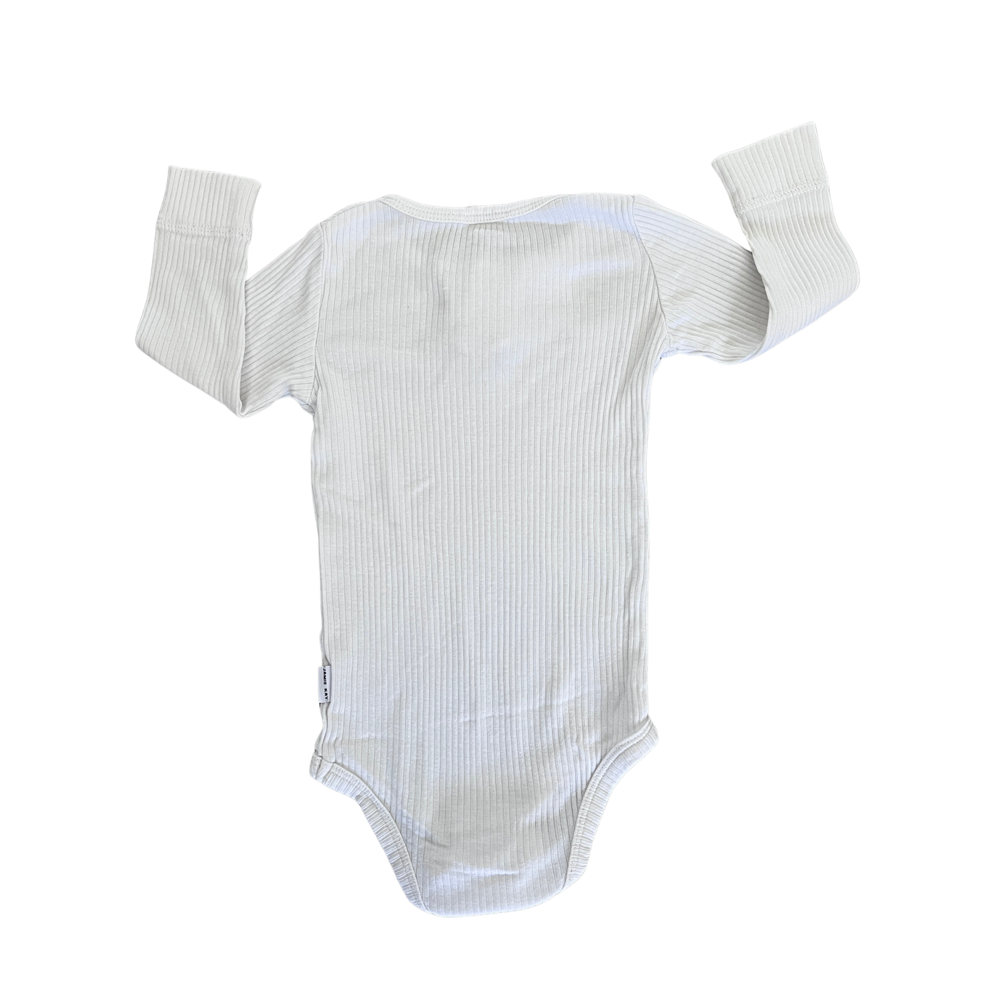 Jamie Kay Long sleeve modal bodysuit in milk - size 0