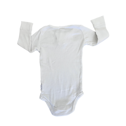 Jamie Kay Long sleeve modal bodysuit in milk - size 0