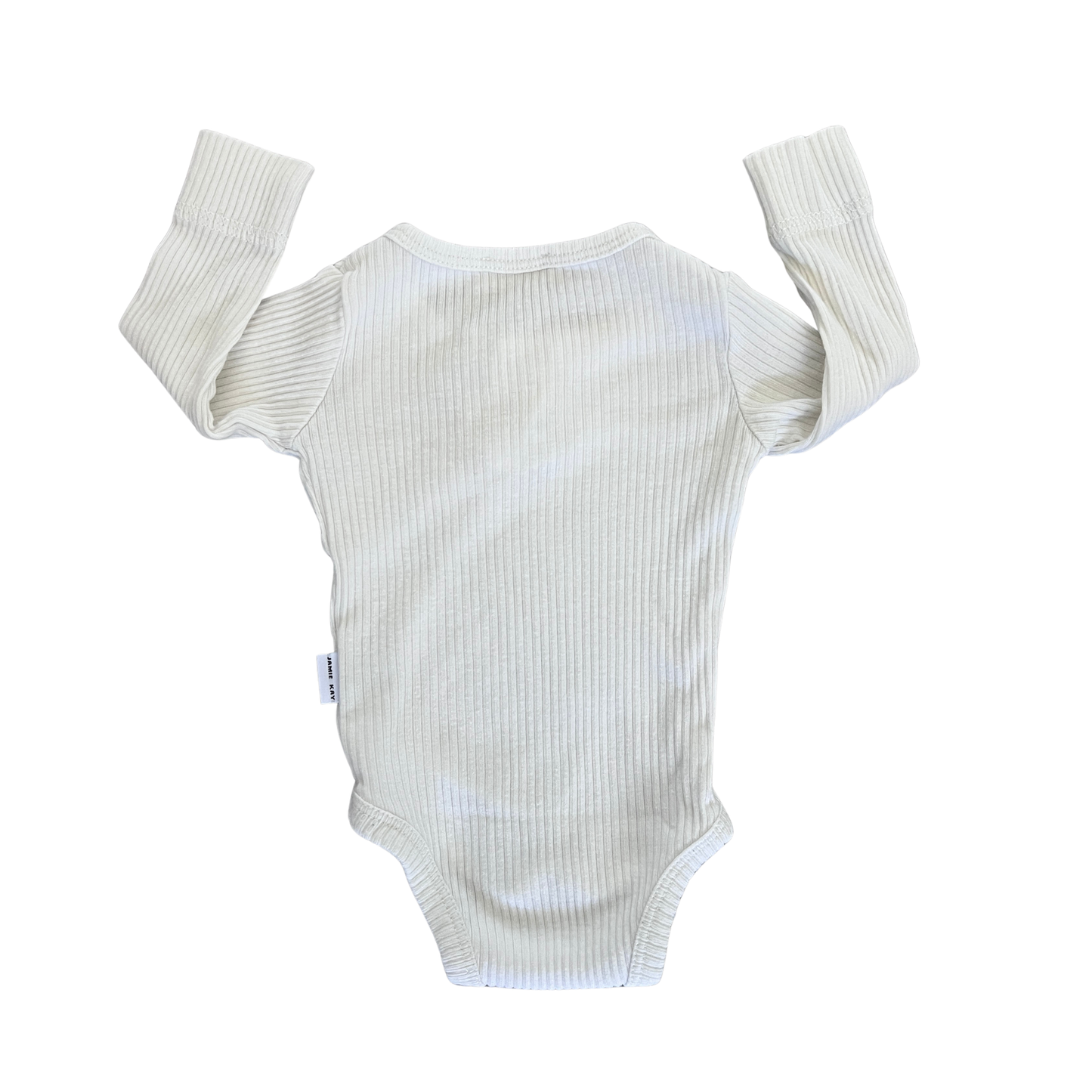 Jamie Kay Long sleeve modal bodysuit in milk - size 0000