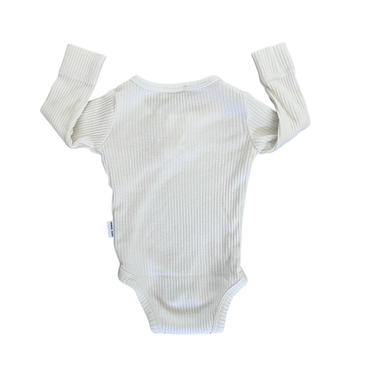 Jamie Kay Long sleeve modal bodysuit in milk - size 0000
