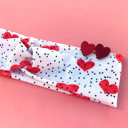 Dotty Hearts Twistknot